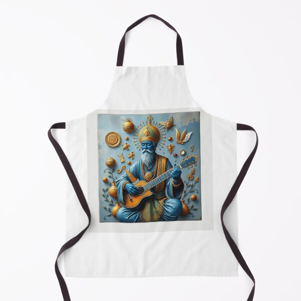 Item preview, Cultural Harmony Musician in Blue and Gold designed and sold by sharon1210.