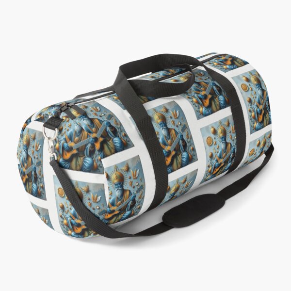 Item preview, Cultural Harmony Musician in Blue and Gold designed and sold by sharon1210.