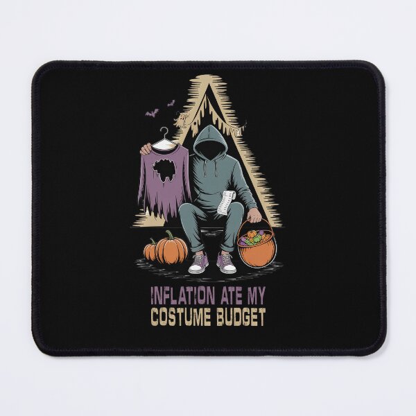 Item preview, inflation ate my costume budget-Inflation Halloween Design designed and sold by ArtVibeDesign.