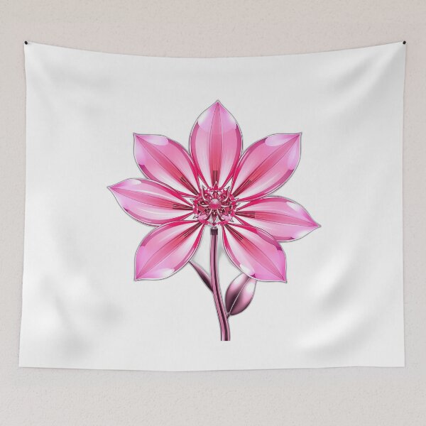 Item preview, Mechanical Flower in Pink and Chrome designed and sold by sharon1210.