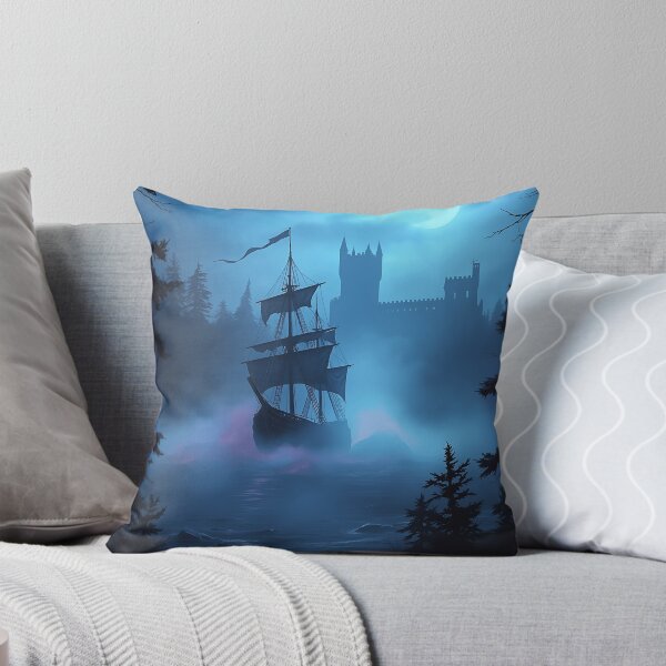 Item preview, Ghost Ship in Misty Waters designed and sold by sharon1210.