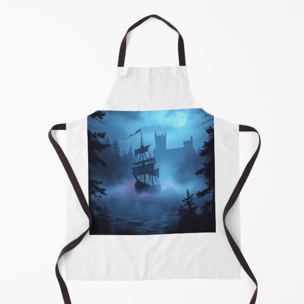 Item preview, Ghost Ship in Misty Waters designed and sold by sharon1210.