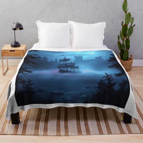 Item preview, Ghost Ship in Misty Waters designed and sold by sharon1210.