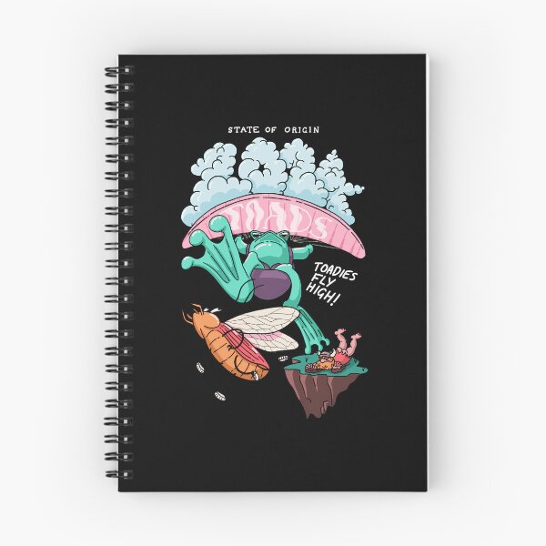 Item preview, Queensland Cane Toads   Paragliding State Of Origin designed and sold by MiriamBarela.