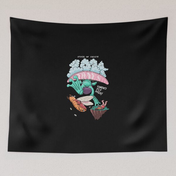 Item preview, Queensland Cane Toads   Paragliding State Of Origin designed and sold by MiriamBarela.