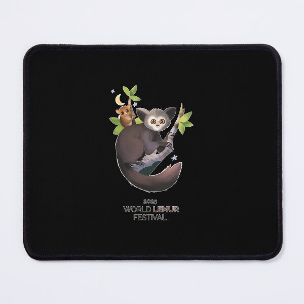 Item preview, 2025 World Lemur Festival Featuring An Aye Aye And Mouse Lemur designed and sold by MiriamBarela.