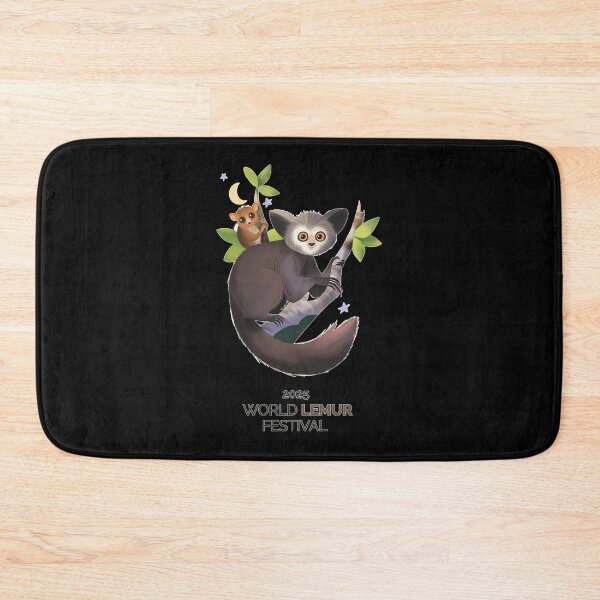 Item preview, 2025 World Lemur Festival Featuring An Aye Aye And Mouse Lemur designed and sold by MiriamBarela.