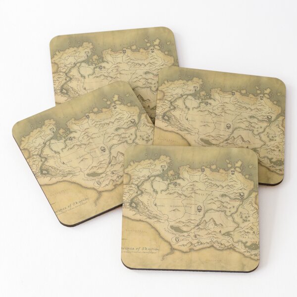 Item preview, Vintage Fantasy World Map – Antique Cartography Art designed and sold by EsoKafi Design.