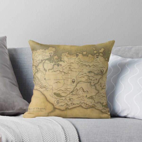 Item preview, Vintage Fantasy World Map – Antique Cartography Art designed and sold by EsoKafi Design.