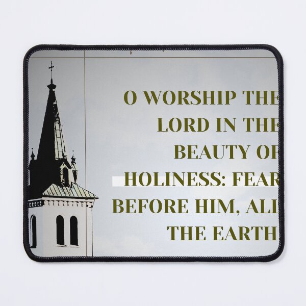 Item preview, Psalms 96:9 	 designed and sold by Undonemadenew.
