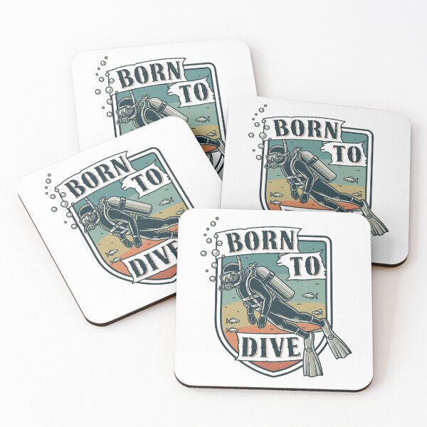 Item preview, Born to dive designed and sold by Peycer.
