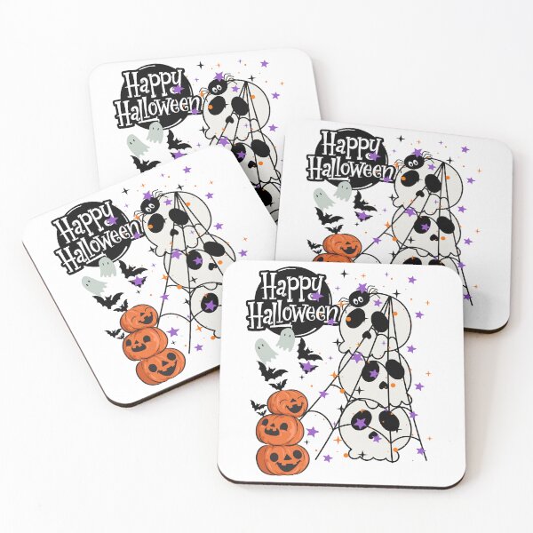 Item preview, Stacked Skulls and Pumpkins Halloween Whimsy designed and sold by MoodsDesigns.
