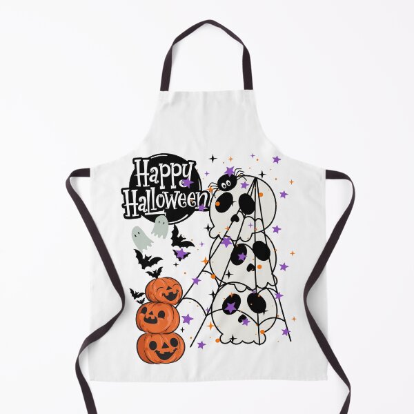 Item preview, Stacked Skulls and Pumpkins Halloween Whimsy designed and sold by MoodsDesigns.