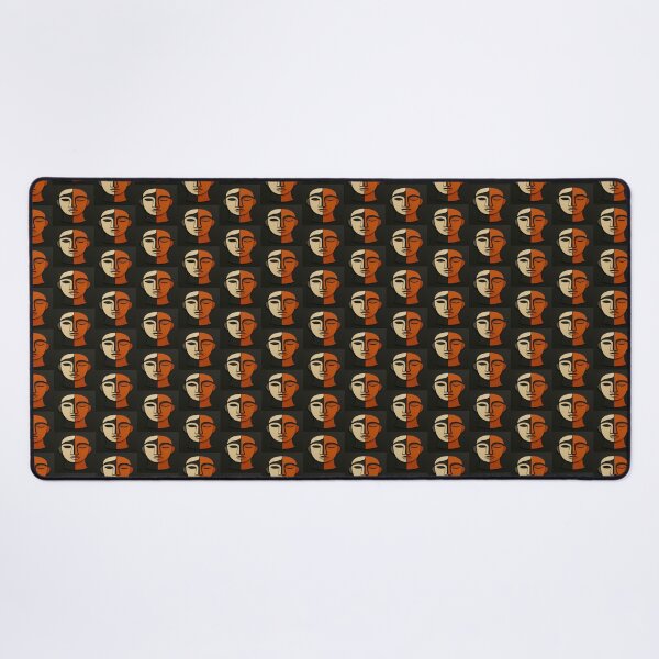 Item preview, Dual-Toned Abstract Paper Relief Face designed and sold by Alexzonartshop.