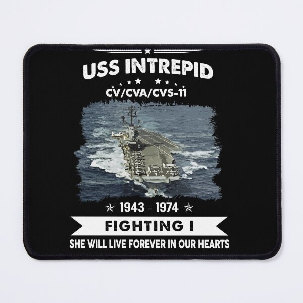 Item preview, USS Intrepid  CV 11, Navy Veteran Mens Gift Idea Husband, Dad, Grandpa designed and sold by Timeless Bond Designs.
