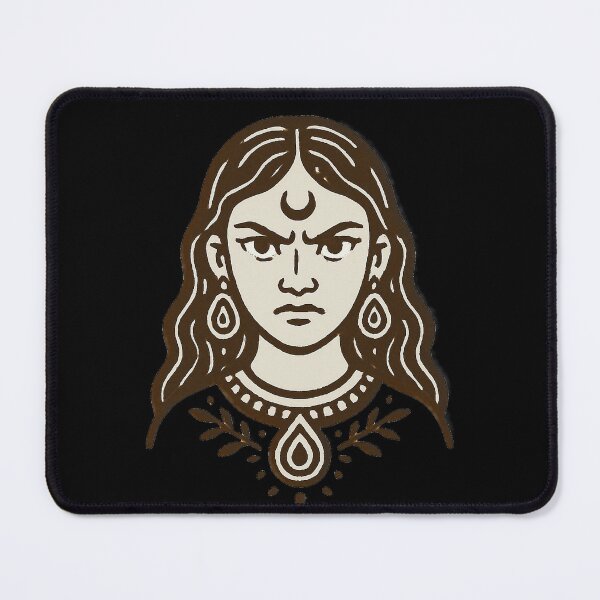 Item preview, A Portrait Of A Girl In Ethnic Style designed and sold by funspms.