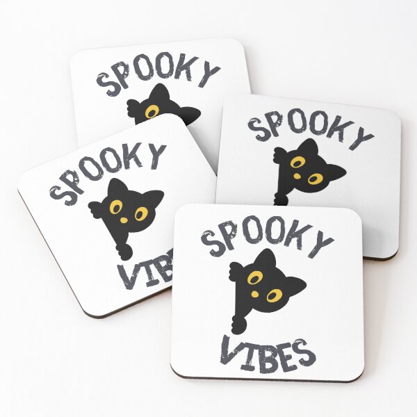 Item preview, "Spooky Vibes" Kitty Cat designed and sold by JosueShop101.