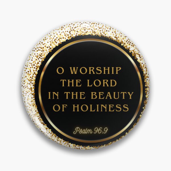 Item preview, Psalm 96:9 (transparent) designed and sold by Undonemadenew.