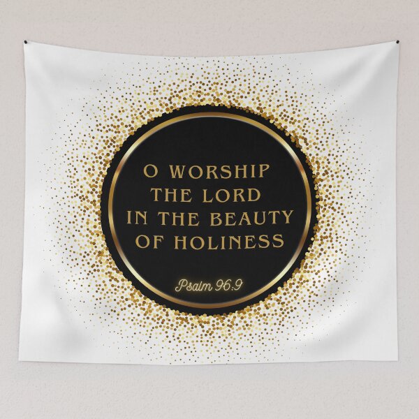 Item preview, Psalm 96:9 (transparent) designed and sold by Undonemadenew.