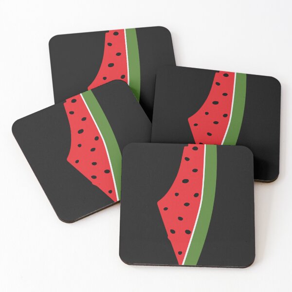 Item preview, Palestine Watermelon Map Free Palestine Supporter Freedom designed and sold by CharlotteTeo8.
