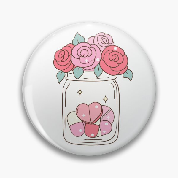 Item preview, Flowers love magic antidote sticker designed and sold by DesignPMG.