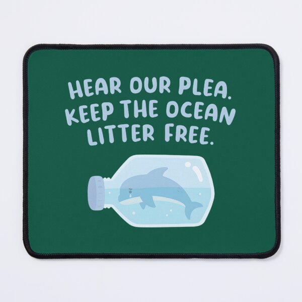 Item preview, Sad Dolphin Pleads: Keep Oceans Litter Free | PERFECT GIFT FOR YOU AND FRIENDS designed and sold by TifaniMullen.