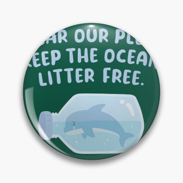 Item preview, Sad Dolphin Pleads: Keep Oceans Litter Free | PERFECT GIFT FOR YOU AND FRIENDS designed and sold by TifaniMullen.