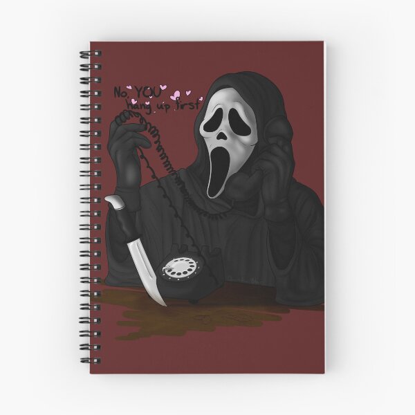 Item preview, "No, YOU hang up first" Ghost Face Scream fanart designed and sold by MissAntivist.