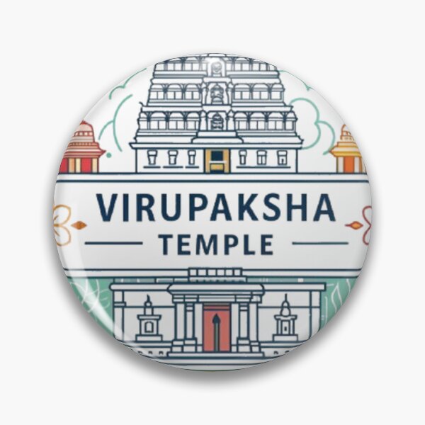 Item preview, VIRUPAKSHA TEMPLE designed and sold by likbatonboot.