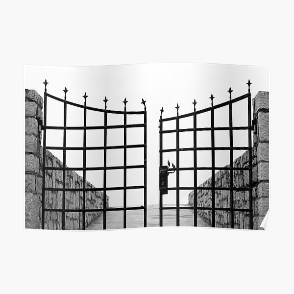open gate Poster