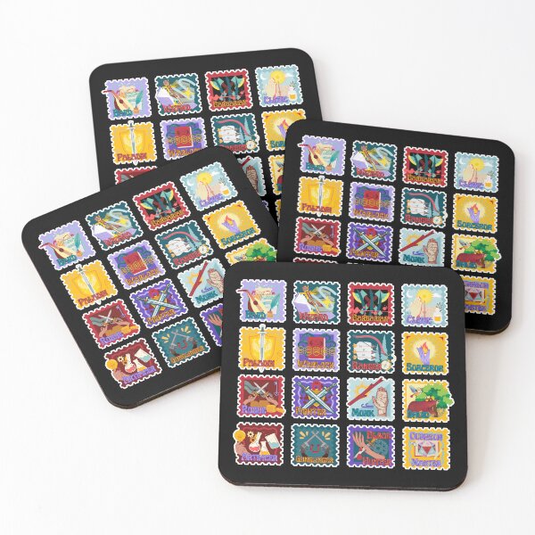 Item preview, DnD Class Mini Stamps designed and sold by KJBlueDraws.