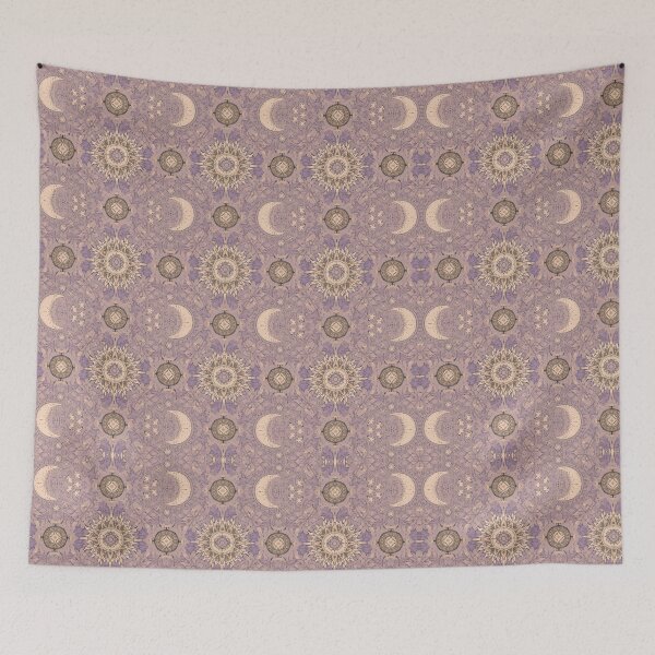 Item preview, Celestial Boho Pattern – Sun, Moon & Stars Mystic Design designed and sold by Vibe Check Central.