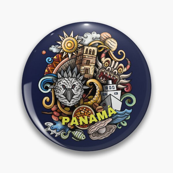 Item preview, Panama world sticker designed and sold by DesignPMG.