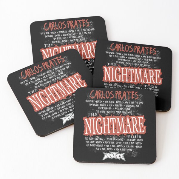 Item preview, Carlos Prates Nightmare Tour List designed and sold by JeyVel.