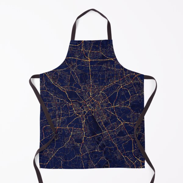 Item preview, Hanover, Lower Saxony, Germany Map - City At Night designed and sold by deMAP.