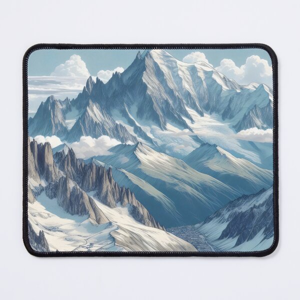Item preview, Mont Blanc Alps – Tour du Mont Blanc Hiking Art designed and sold by wildexperience.