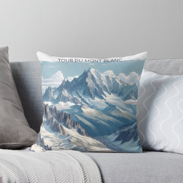 Item preview, Mont Blanc Alps – Tour du Mont Blanc Hiking Art designed and sold by wildexperience.