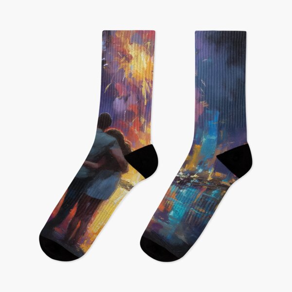 Item preview, Watching Fireworks Over the City designed and sold by Rtymer.
