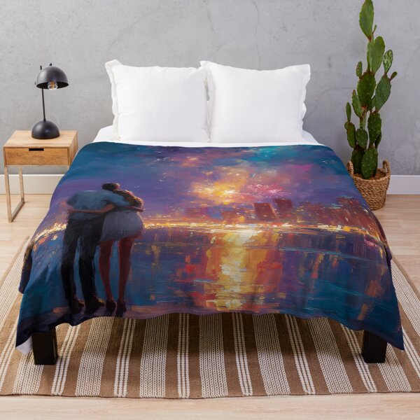 Item preview, Watching Fireworks Over the City designed and sold by Rtymer.
