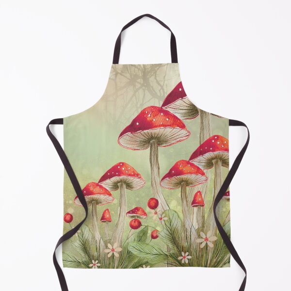 Item preview, Whimsy Mushrooms designed and sold by CollageFingers.