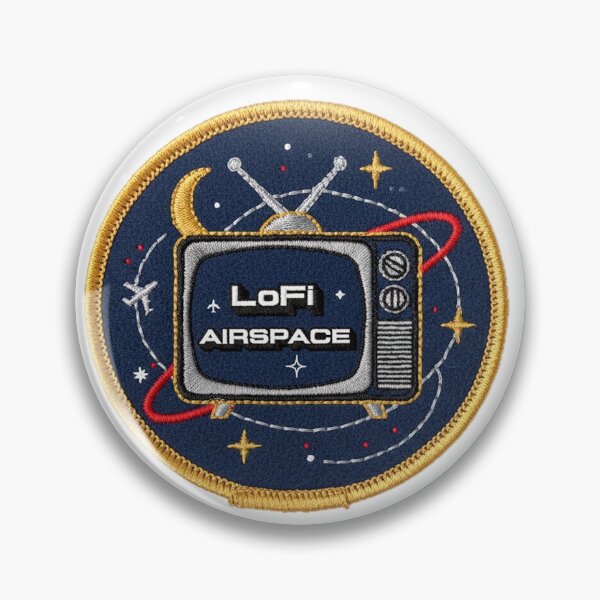 Item preview, LoFi AirSpace channel mission patch designed and sold by jnxyz.