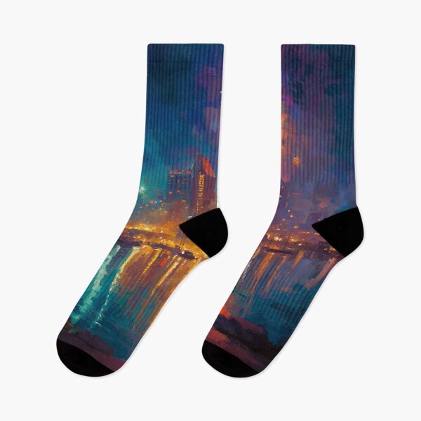 Item preview, Watching Fireworks Over the City designed and sold by Rtymer.
