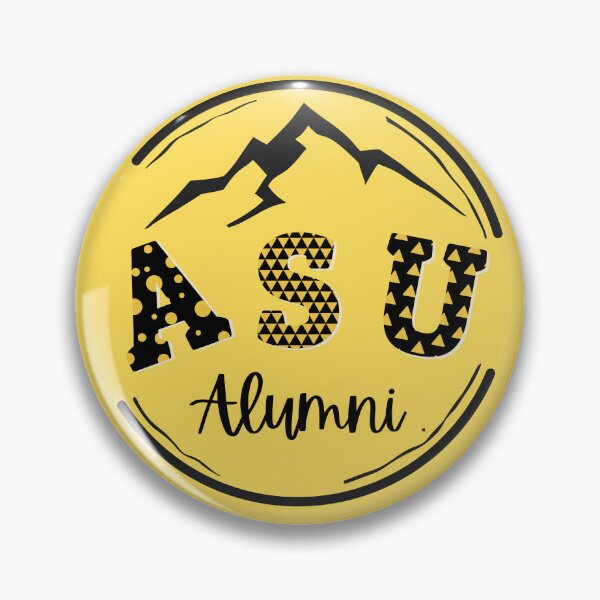 Item preview, ASU Almuni Patterned Letters designed and sold by madssticker.