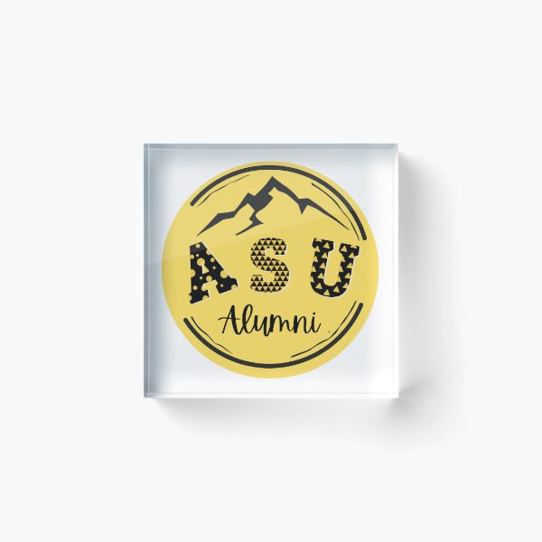 Item preview, ASU Almuni Patterned Letters designed and sold by madssticker.
