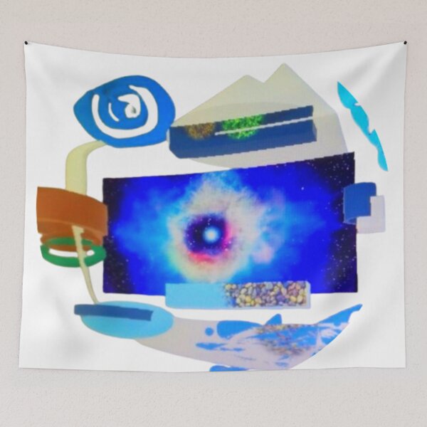 Item preview, spaced out fluorescence round abstract design designed and sold by SmashingDeals.