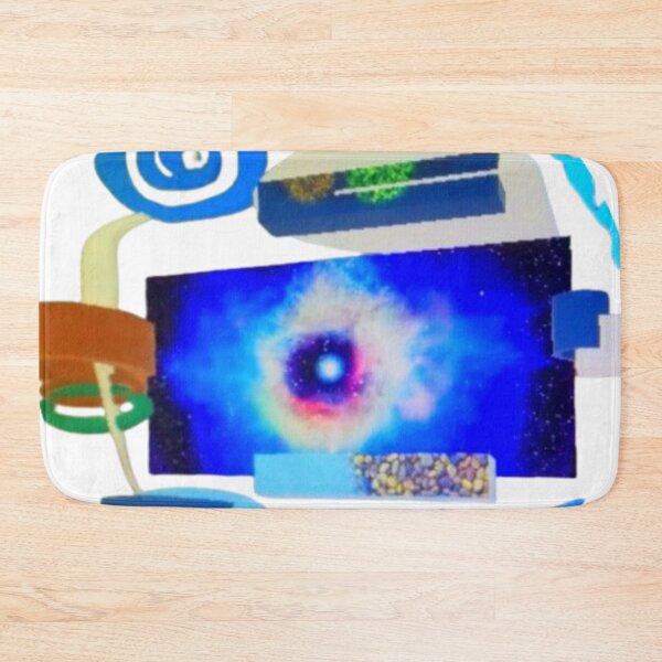 Item preview, spaced out fluorescence round abstract design designed and sold by SmashingDeals.