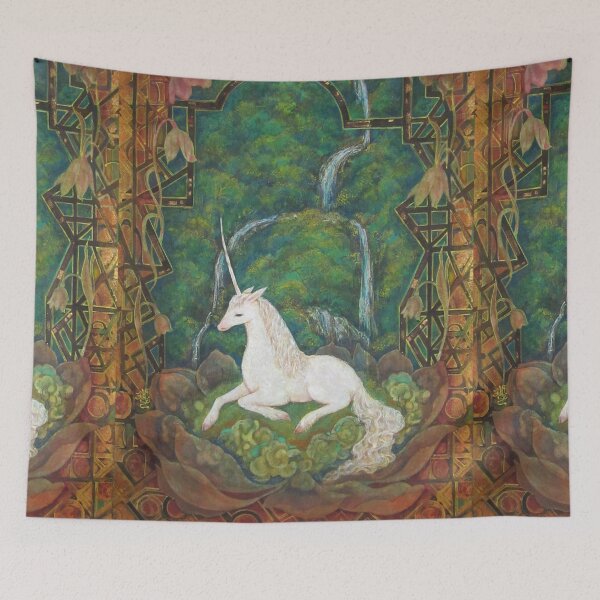 Item preview, Mythical Window: The Unicorn's Secret Garden designed and sold by nakaitomoko.
