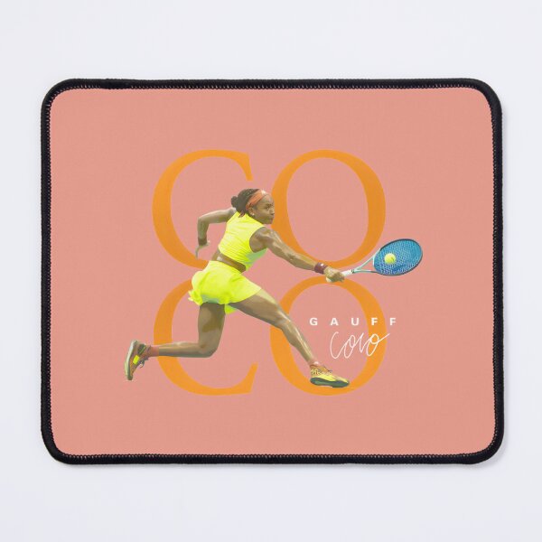 Item preview, Coco Gauff Tennis Champion Action | PERFECT GIFT FOR YOU AND FRIENDS designed and sold by ThulaniNcube.