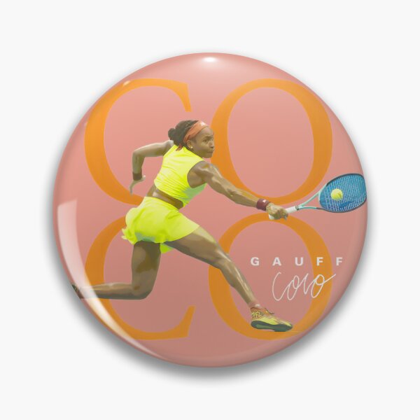 Item preview, Coco Gauff Tennis Champion Action | PERFECT GIFT FOR YOU AND FRIENDS designed and sold by ThulaniNcube.