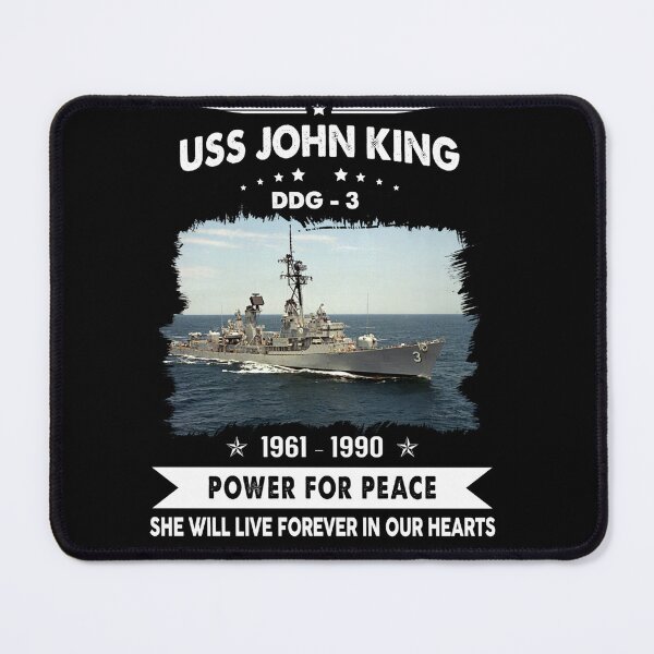Item preview, USS John King DDG Veteran, Navy Veteran Mens Gift Idea Husband, Dad, Grandpa designed and sold by Timeless Bond Designs.